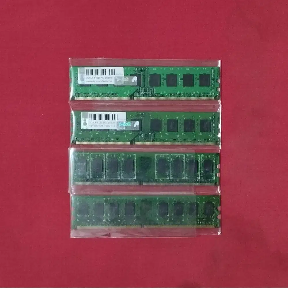 NEW V-Gen RAM Komputer PC DDR3 4GB PC10600 PC12800 Vgen Longdimm
