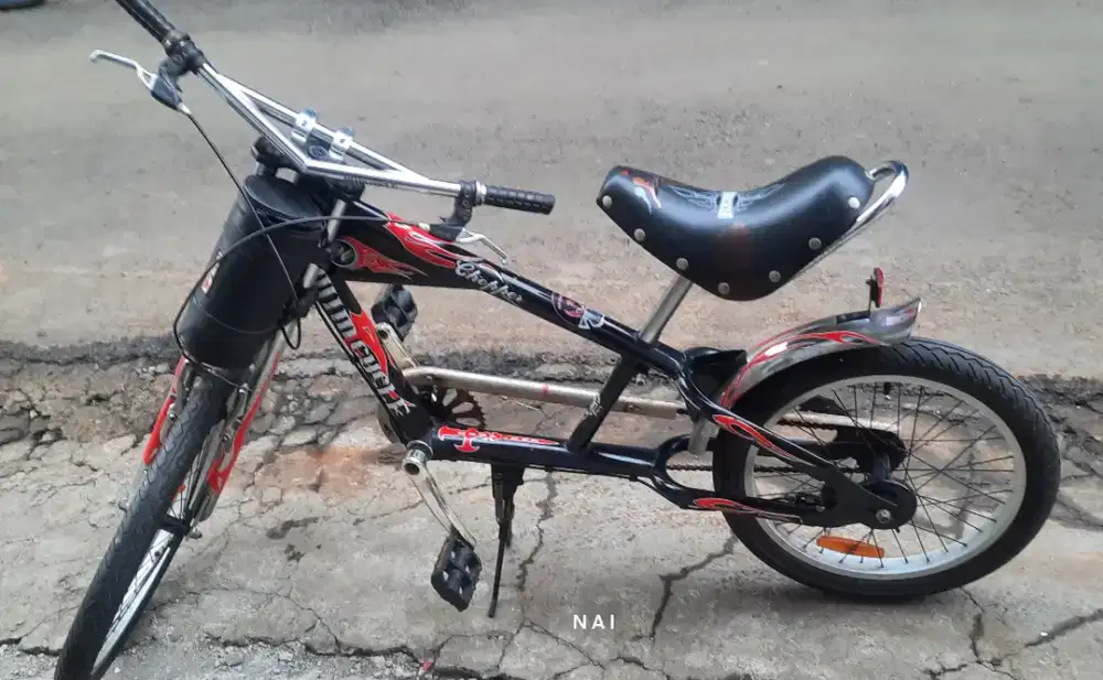 SEPEDA WIMCYCLE CHOOPER 20/24 ANTIQ KOLEKSI JARANG ADA