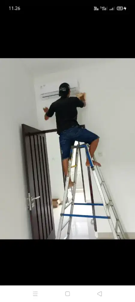 Jasa servis AC kulkas mesin cuci kompa air dll bergaransi