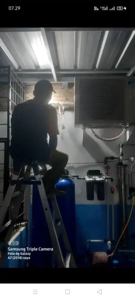 Jasa servis AC kulkas mesin cuci kompa air dll bergaransi