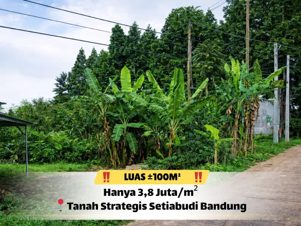 Mulai Bangun Rumah di Setiabudi – Tanah 100m² Siap Pakai
