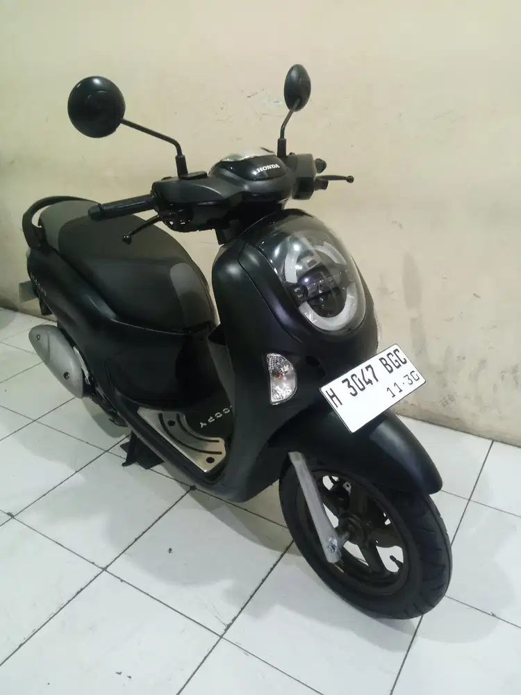 Honda Scoopy prestige hitam 2025