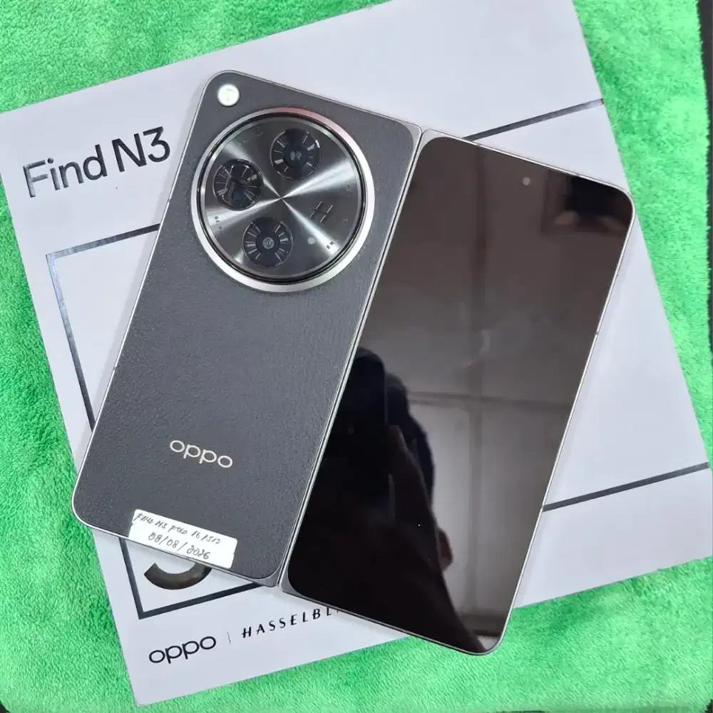 Oppo Find N3 Fold 16/512gb Full ori garansi 2026 no minus