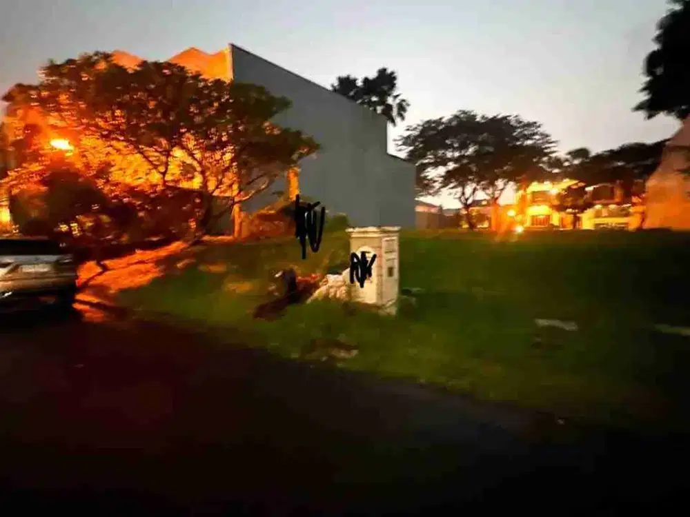 dijual kavling hadap selatan kawasan elite gading serpong