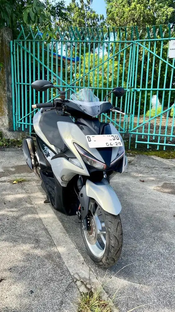 YAMAHA AEROX 155 Old 2019 Repaint abu muda lembayung gold