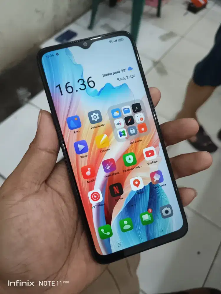 Oppo a38 Refurbis ram 8/256gb hp aja batangan