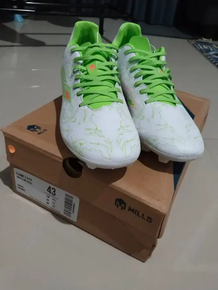 Mills flame 2.0 fg white/lime green