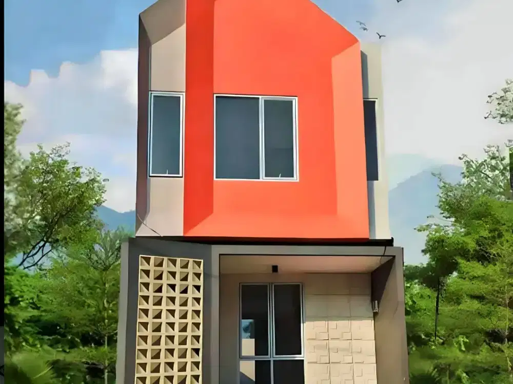 Rumah Baru 2 Lantai Desain Scandinavian Termurah di Kota Bekasi, Cicilan Mulai 3 Jutaan, Strategis 15 menit ke Tol JORR - DP 0% & Gratis Biaya Biaya