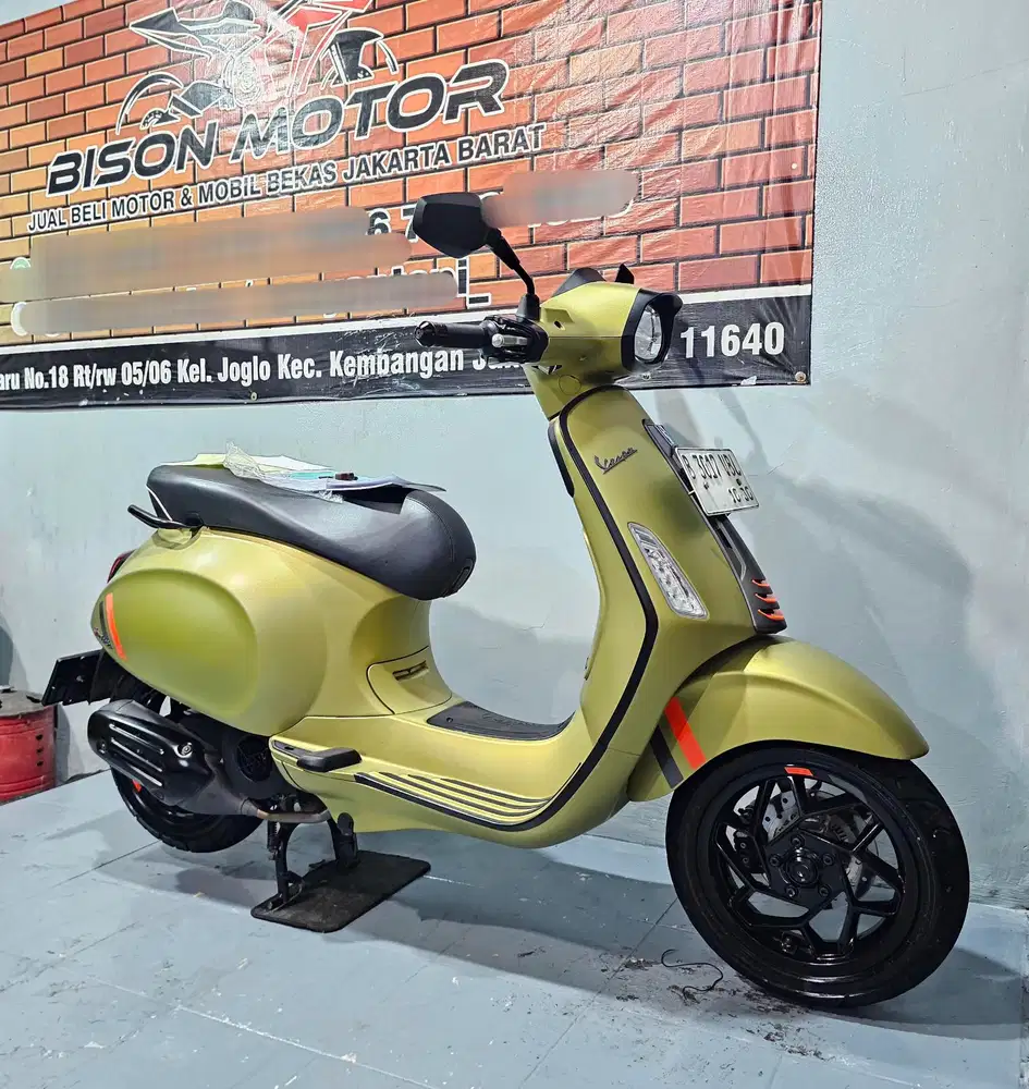 Km 3rb! Tdk jd pake! NEW VESPA SPRINT S ABS FACELIFT 2025 Pajak ON 150