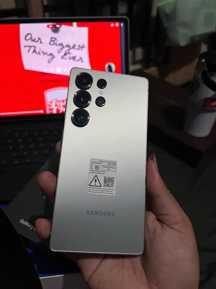 Samsung S25 Ultra 12/1TB Titanium Grey Like New On Garansi
