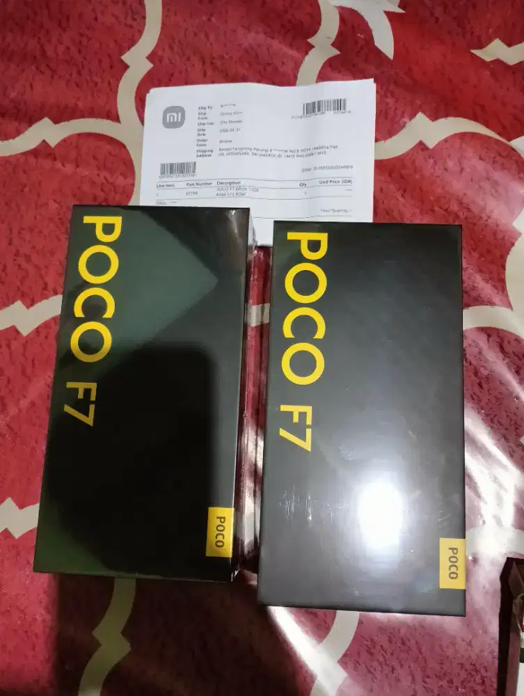 Poco F7 12/512gb new segel.