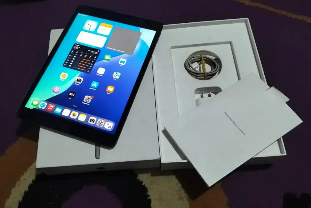 iPad Gen 8 Space-Grey (32GB) Wifi Fullset Normal Mulus