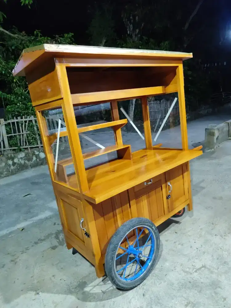 Jual Gerobak Angkringan,Bakso,Mie Ayam,sate,bubur ayam, dlL.