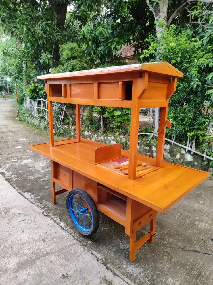 Jual Gerobak Angkringan,Bakso,Mie Ayam,sate,bubur ayam, dlL.