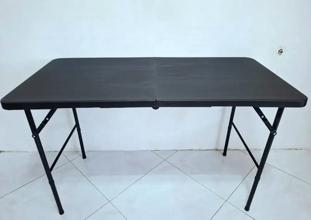 Baru meja lipat 2 portabel serbaguna 1.2m