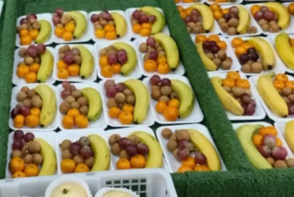 Aneka buah parcel mini mumer