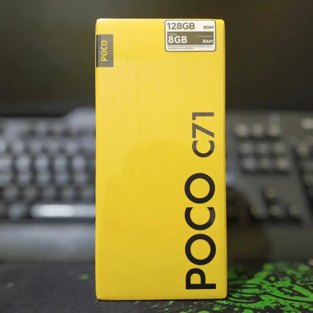 Poco C71 Ram 4+4/128 GB Segel Garansi Resmi