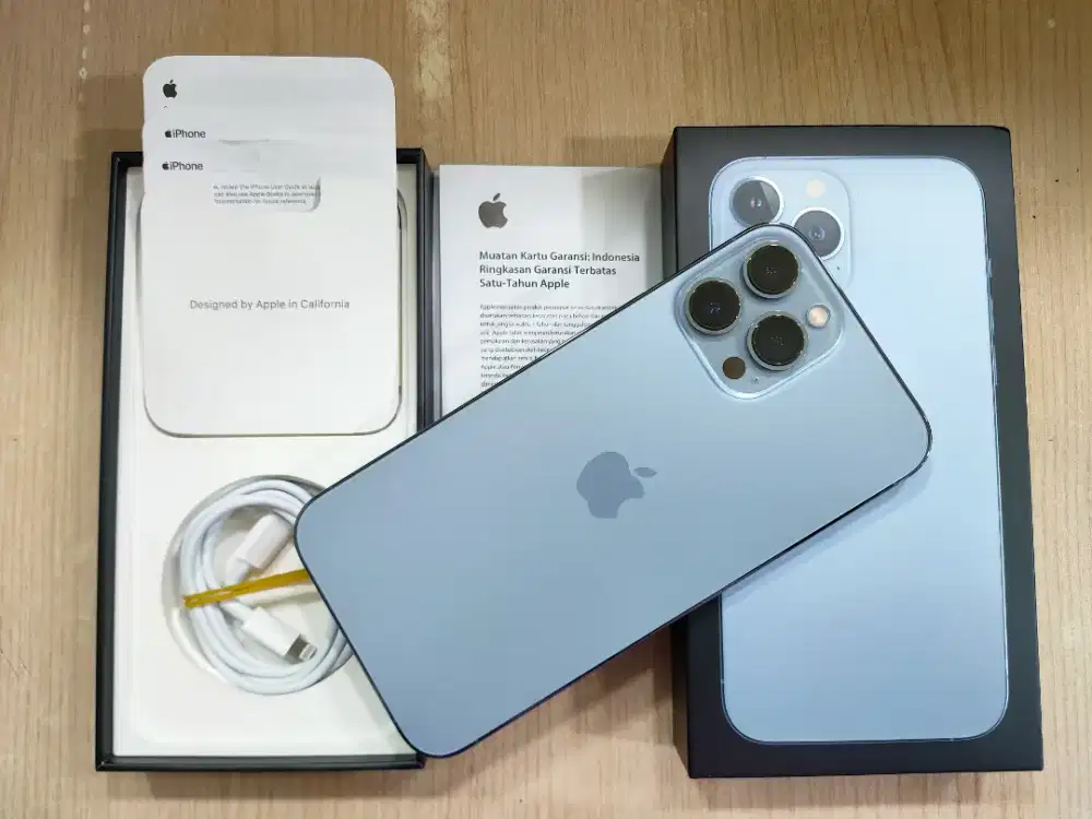 SECOND IPHONE 13 PROMAX 128GB Garansi Resmi iBox