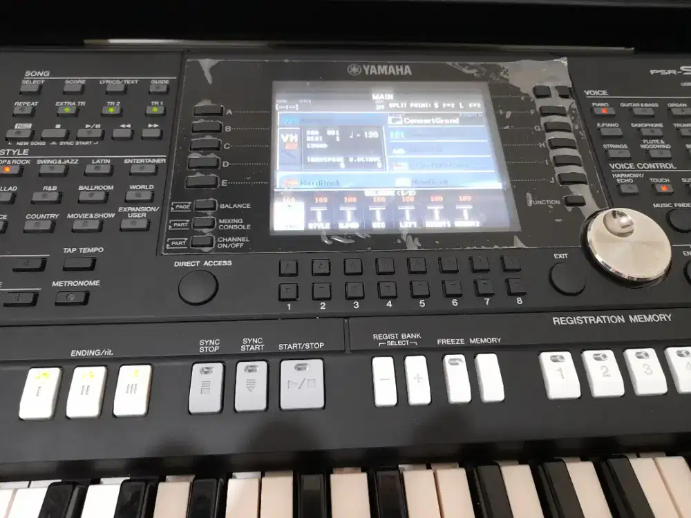 Yamaha psr s950 siapa Monggo memerlukan piano kayak baru nol nil satse