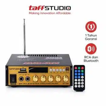 Audio Amplifier Bluetooth HiFi 300Wx2 with Remote Control