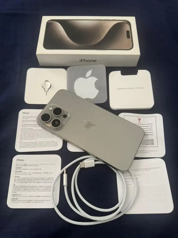 iPhone 15 PRO MAX Natural Titanium Inter