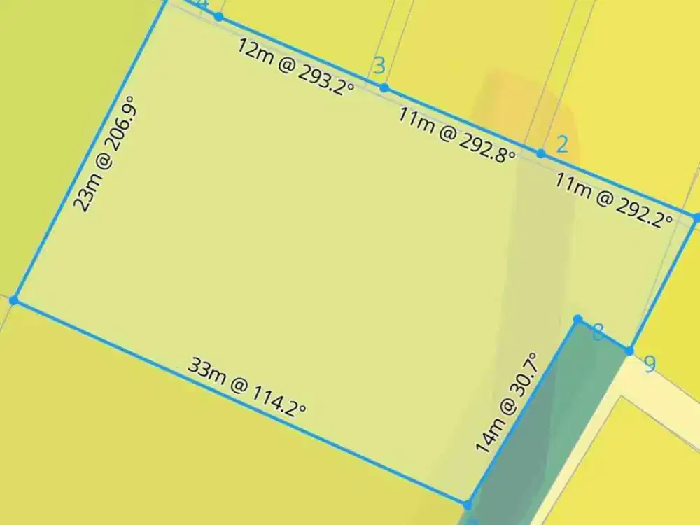 Tanah Kawasan Elite Jimbaran Dekat Sidewalk dan Udayana