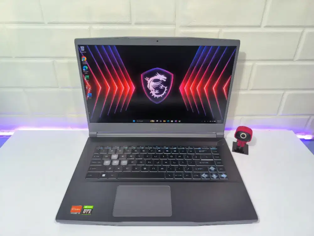 Laptop Gaming MSI Thin A15 B7UC RYZEN 5 7535HS 16GB 1TB RTX 3050 144Hz