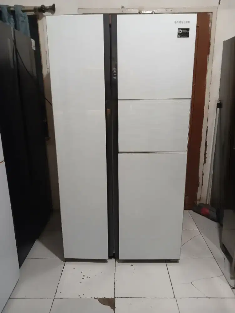 Jual kulkas side by side samsung mulus