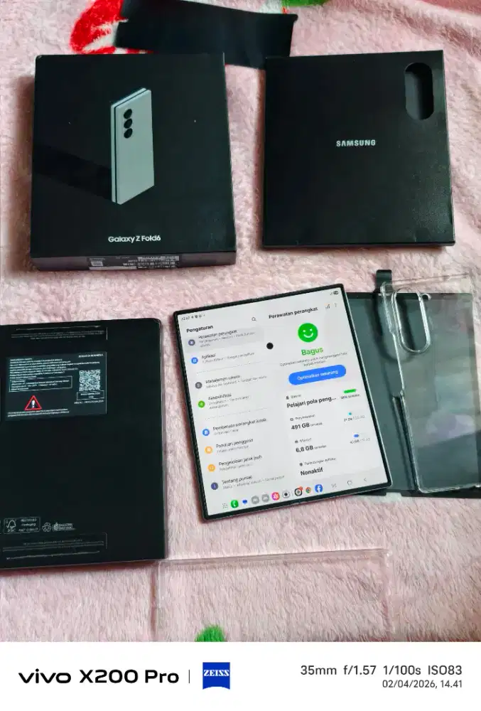 Samsung Galaxy Z fold 6 12/512gb Resmi