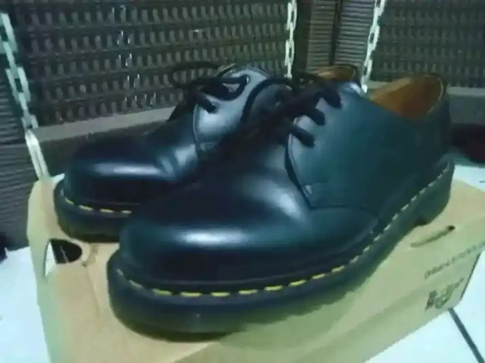 Dr.Martens 1461 blacksmooth murah mulus