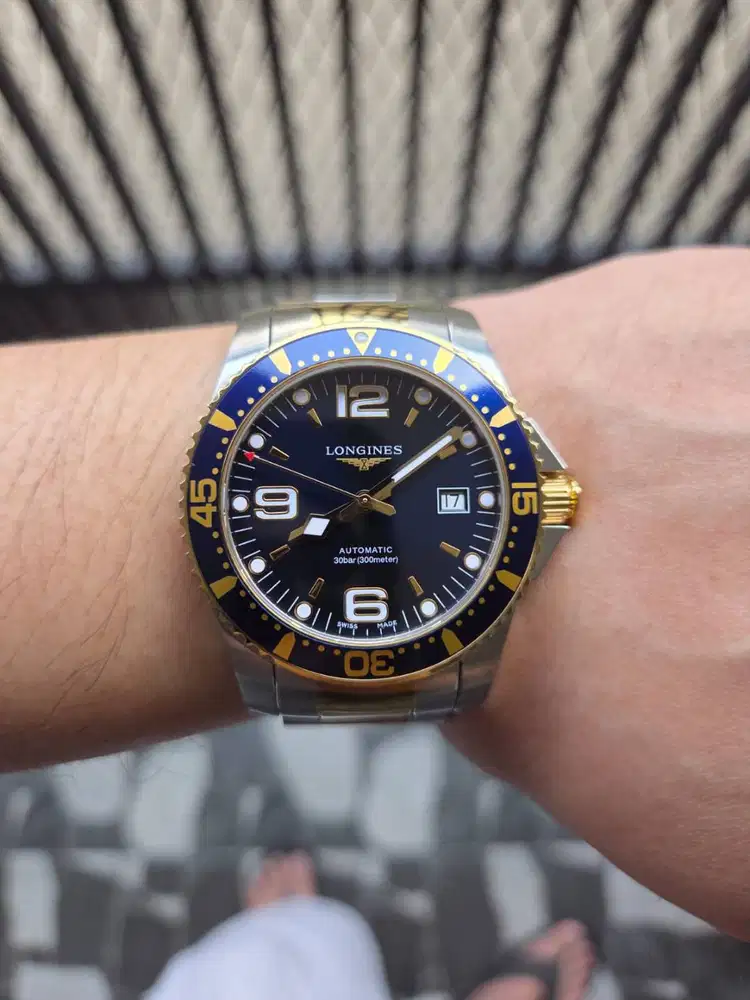 Longines HydroConquest Sunray Blue Dial Automatic