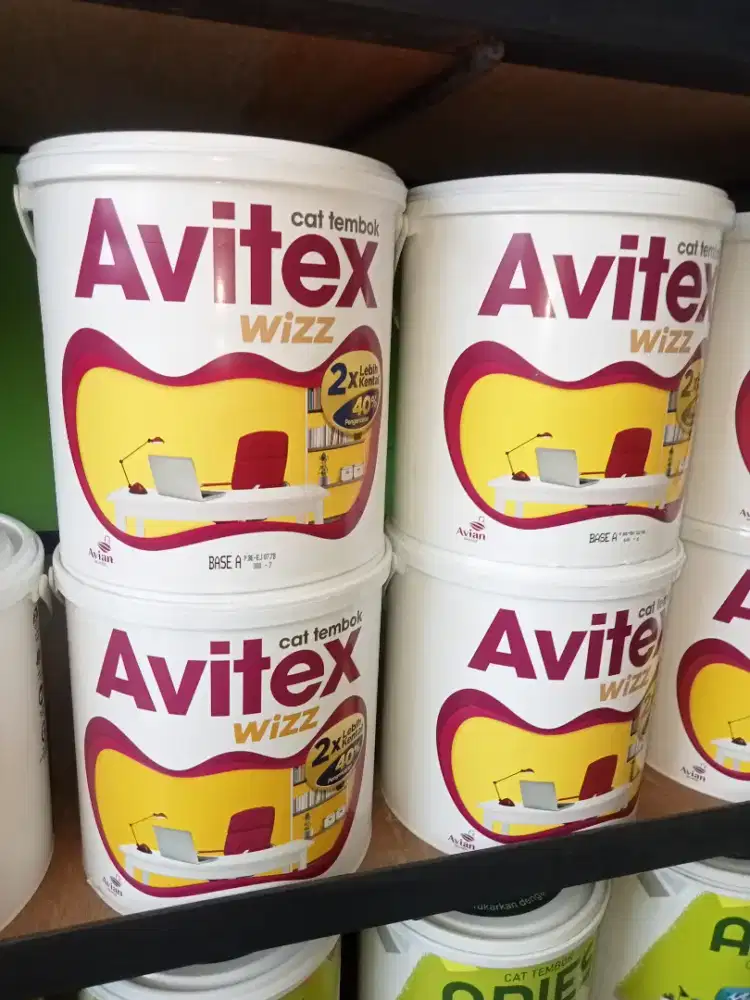 Avitex Wizz Solusi Cat Ekonomis Dan Super Kental