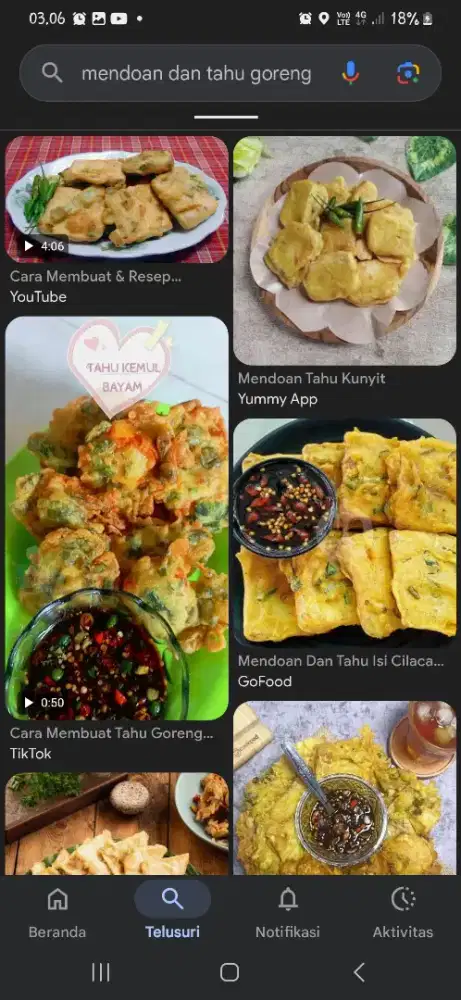 Usaha dagang mendoan dan tahu (sudah jln dari jaman covid 2020)