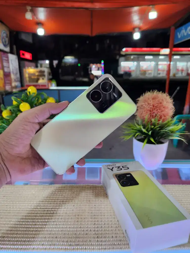 Vivo Y35 Ram 8+8Gb/ 128Gb Fullset Mulus Ori 100% Like New Bergaransi