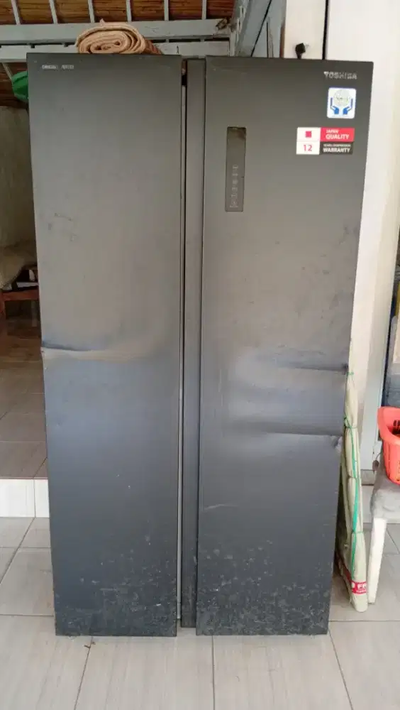 Kulkas Toshiba 555L - GR-RS696WE / Kondisi mati total