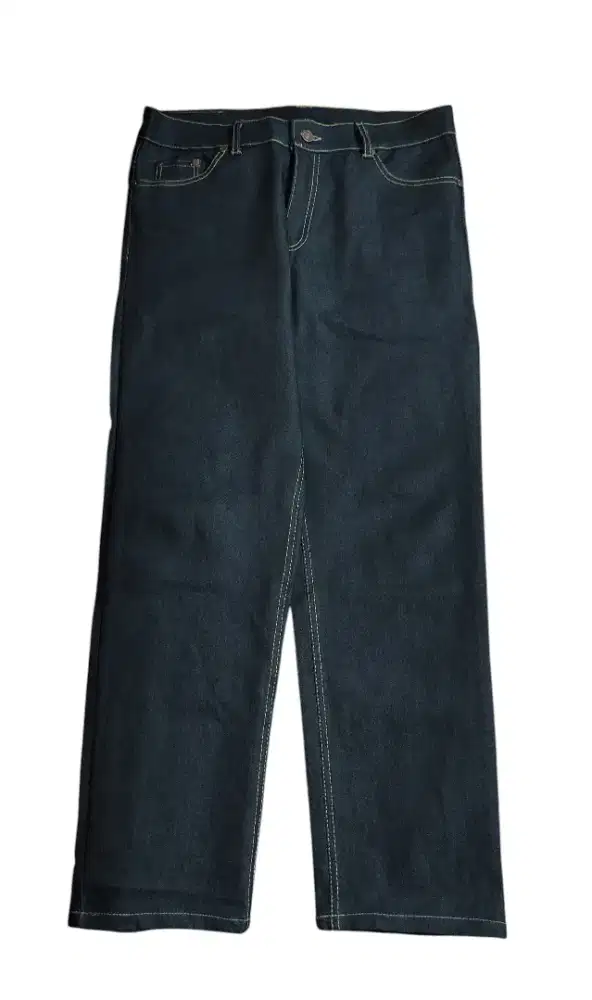 Celana Jeans Denim Marlboro Classic Reguler Stretch Blue Indigo 33-34