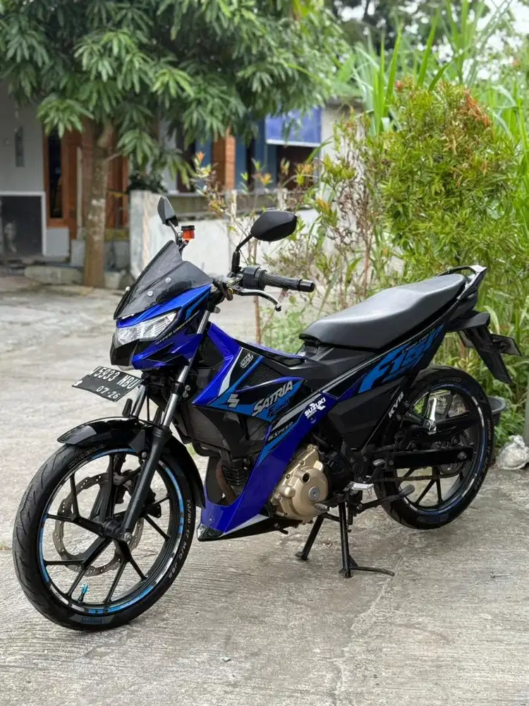 Satria fu 2016 plat w lengkap injeksi
