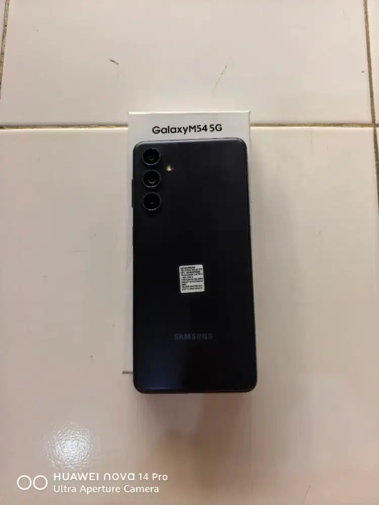 Samsung M 54 5G 8GB/256GB Fulset Resmi Galaxy M54 5 G Baterai 6000mah