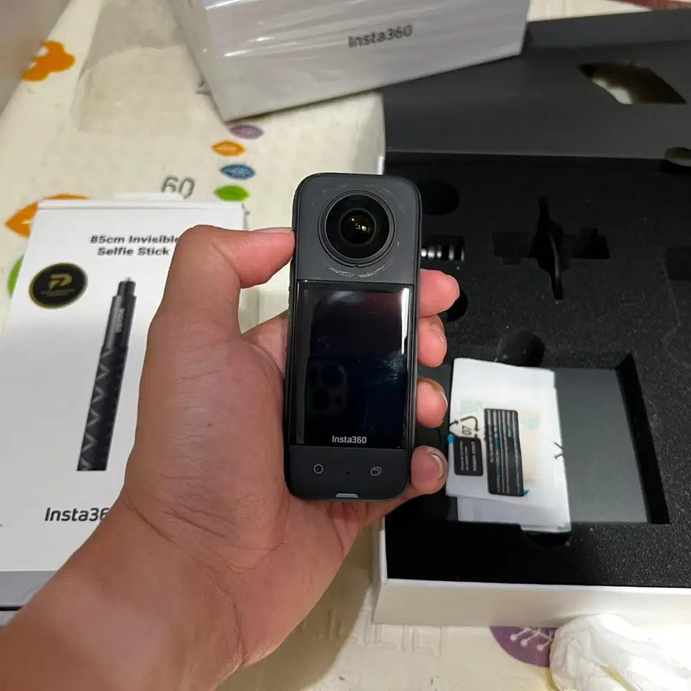 Insta 360 X3 Invisible Stick + Motorcycle Kit