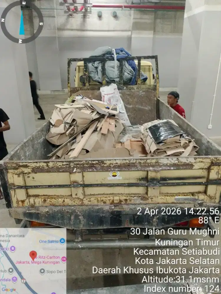 Jasa buang puing dan angkut sampah proyek