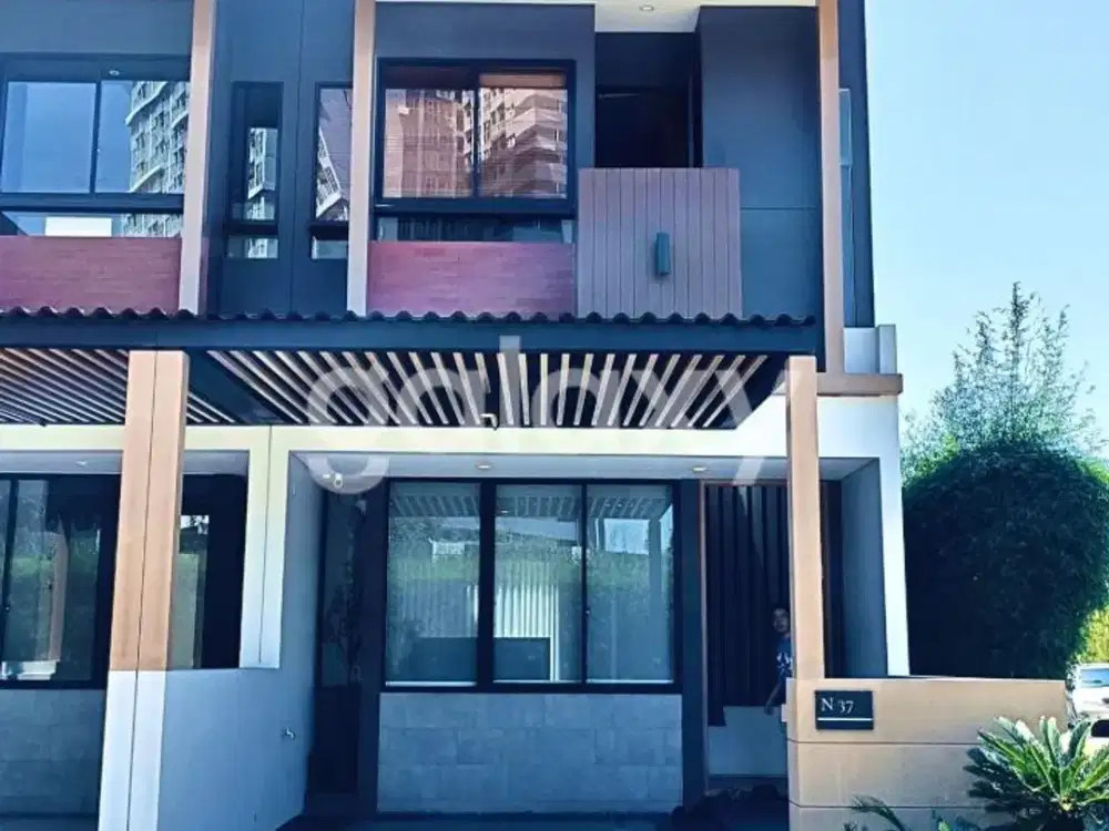 JUAL RUMAH BARU COMPACT  2 LANTAI MINIMALIS KONSEP JEPANG