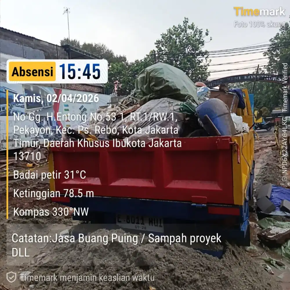 Jasa buang puing dan angkut tanah galian