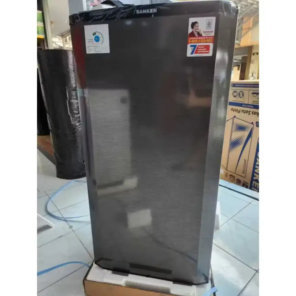 DI JUAL KULKAS SECOND LIKE NEW MERK SANKEN SKV 171 P-AGT