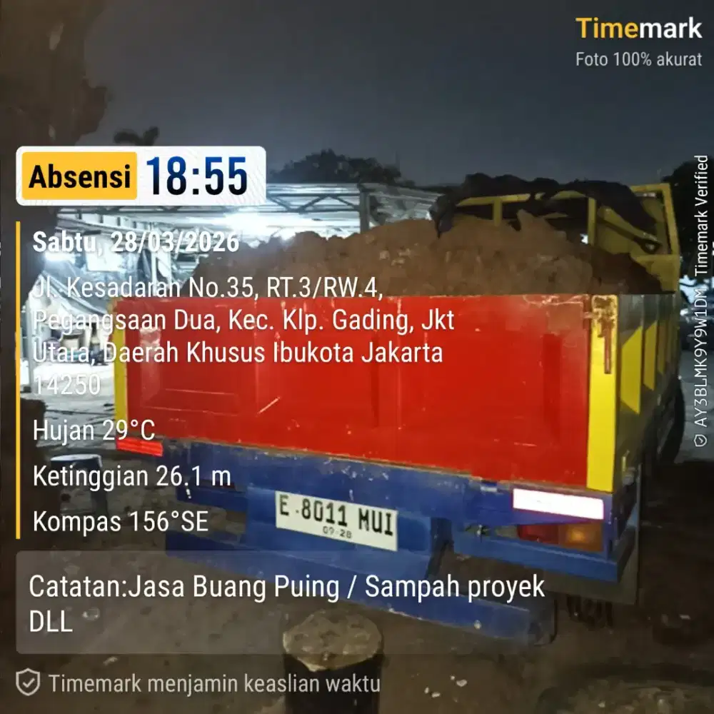 Jasa buang puing dan angkut sampah