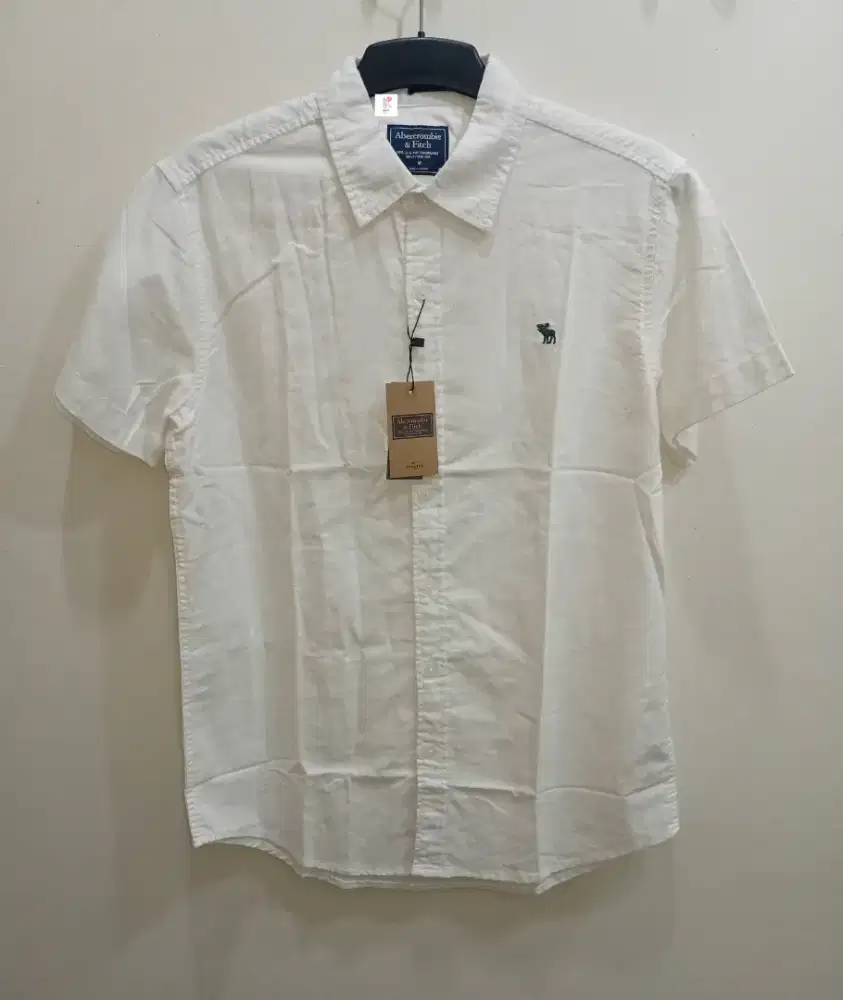 ABERCRHOMBIE & FITCH KEMEJA PUTIH