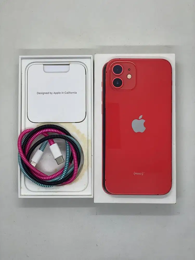 iPhone 12 128GB Resmi ex iBox Red