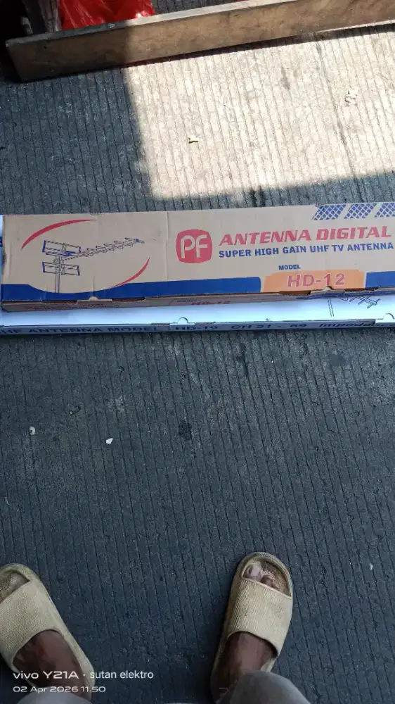 Ples pemasangan Antenna tv digital siaran oke jernih