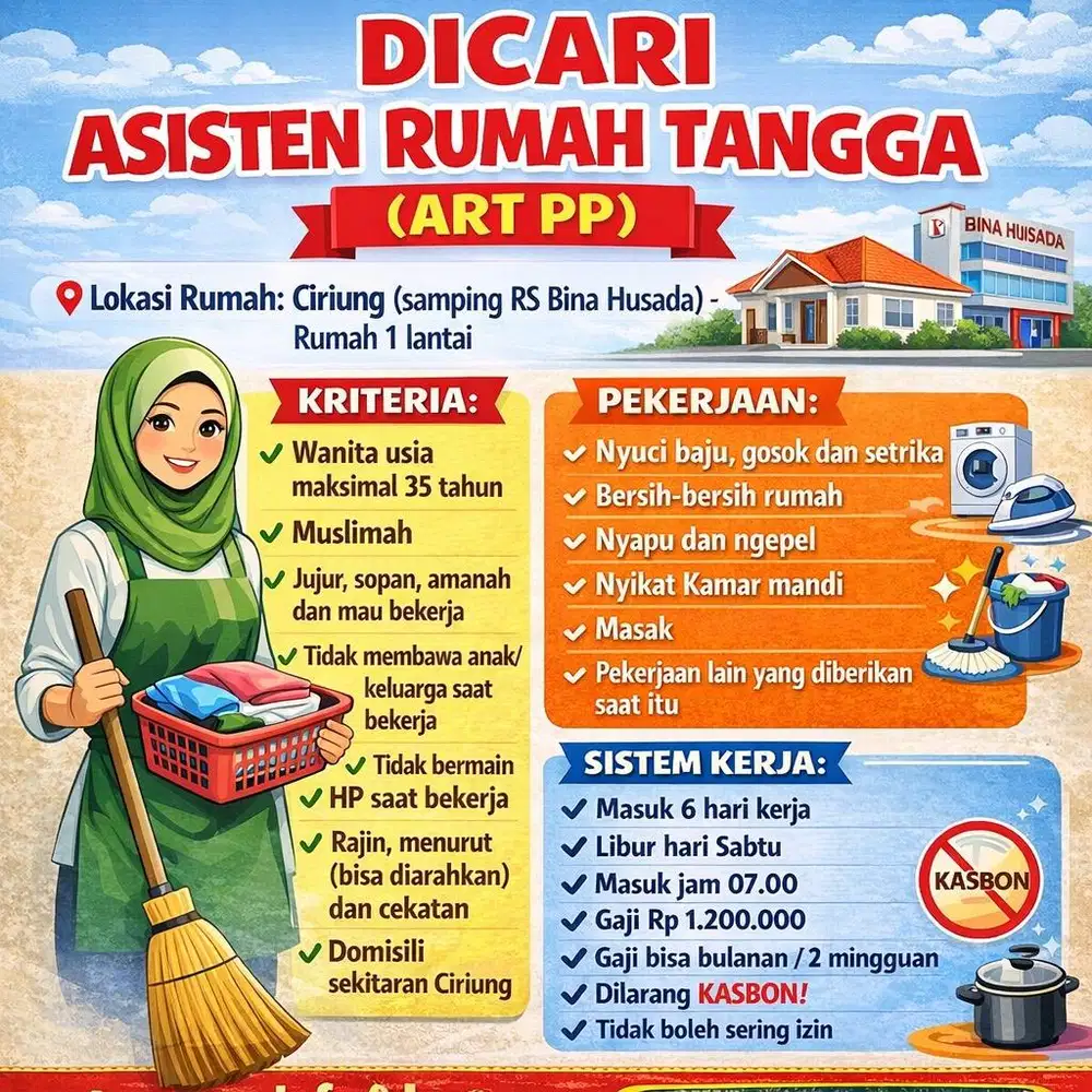 ART Pulang Pergi Cirung sekitarnya