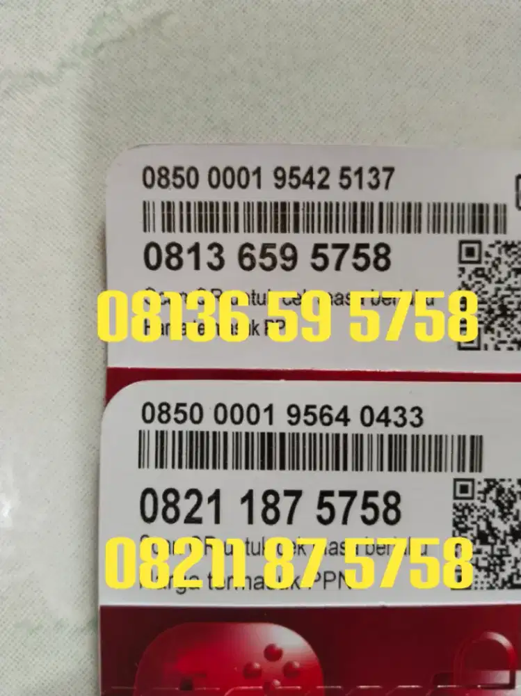 Kartu simpati 11 digit cantik  MAJU MAPAN