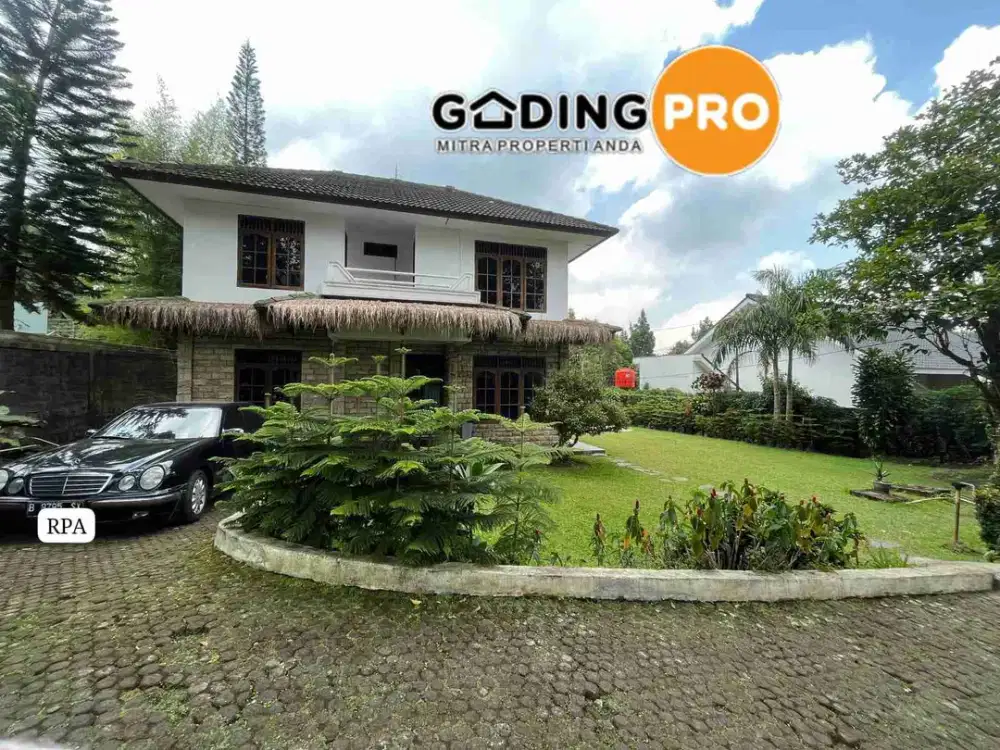 di jual vila full furnish di cisarua bogor